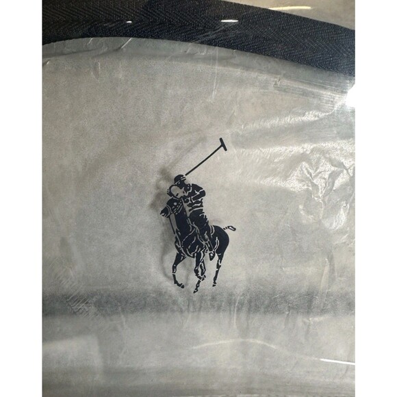 New Polo Ralph Lauren Backpack Pony Clear & Navy Blue Waterproof NWT SCHOOL TRIP - Picture 2 of 6